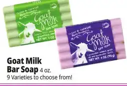 Ocean State Job Lot Goat Milk Bar Soap offer