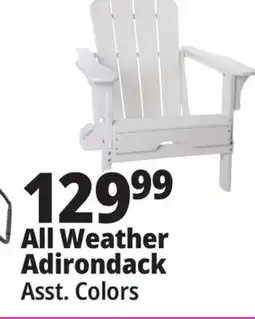 Ocean State Job Lot All Weather Adirondack offer