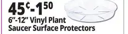 Ocean State Job Lot 6-12 Vinyl Plant Saucer Surface Protectors offer