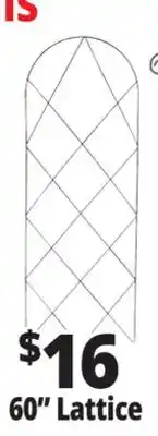 Ocean State Job Lot 60 Lattice Trellis offer