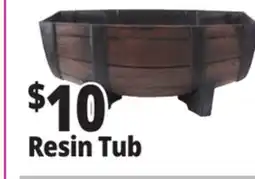 Ocean State Job Lot Resin Tub offer