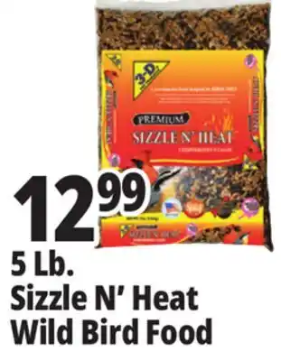 Ocean State Job Lot 5 Lb. Sizzle N' Heat Wild Bird Food offer