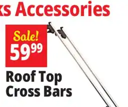 Ocean State Job Lot Roof Top Cross Bars offer