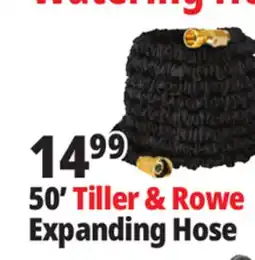 Ocean State Job Lot 50' Tiller & Rowe Expanding Hose offer