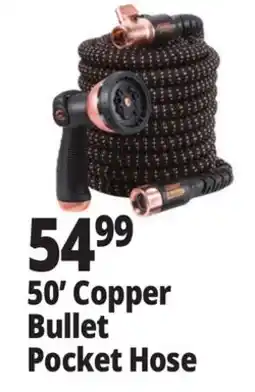 Ocean State Job Lot 50' Copper Bullet Pocket Hose offer