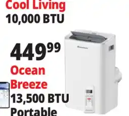 Ocean State Job Lot Ocean Breeze 13,500 BTU Portable offer