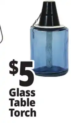 Ocean State Job Lot Glass Table Torch offer