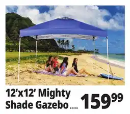 Ocean State Job Lot 12'x12' Mighty Shade Gazebo offer