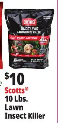 Ocean State Job Lot Scotts 10 Lbs. Lawn Insect Killer offer