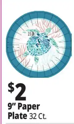 Ocean State Job Lot 9 Paper Plate offer