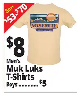 Ocean State Job Lot Men's Muk Luks T-Shirts offer