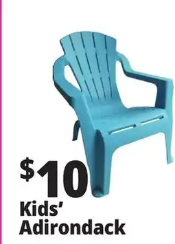 Ocean State Job Lot Kids' Adirondack Chair offer