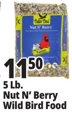 Ocean State Job Lot 5 Lb. Nut N' Berry Wild Bird Food offer