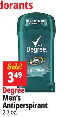 Ocean State Job Lot Men's Antiperspirant offer