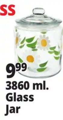 Ocean State Job Lot 3860 ml. Glass Jar offer