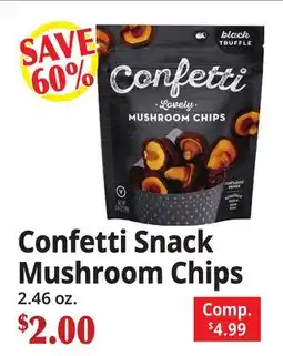 Ocean State Job Lot Confetti Snack Mushroom Chips offer