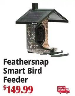 Ocean State Job Lot Feathersnap Smart Bird Feeder offer