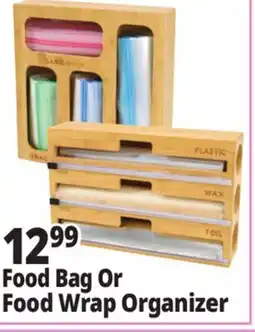 Ocean State Job Lot Food Bag Or Food Wrap Organizer offer
