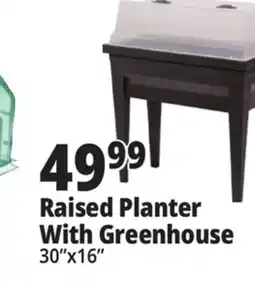 Ocean State Job Lot Raised Planter with Greenhouse offer