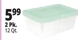 Ocean State Job Lot 2 Pk. Storage Boxes offer