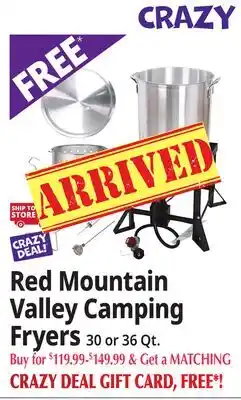 Ocean State Job Lot camping Fryers offer