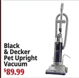 Ocean State Job Lot Pet Upright Vacuum offer