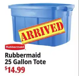 Ocean State Job Lot 25 Gallon Tote offer