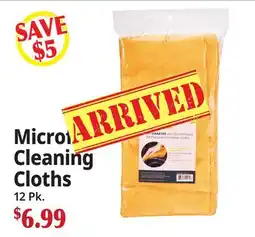 Ocean State Job Lot Microfiber Cleaning Cloths offer