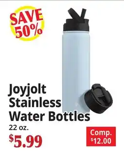 Ocean State Job Lot Joyjolt Stainless Water Bottles offer