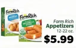 Living Fresh Market Farm Rich Appetizers offer