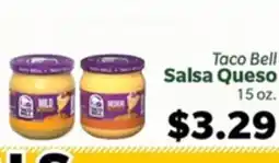Living Fresh Market Taco Bell Salsa Queso offer