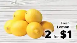 Living Fresh Market Fresh Lemon offer