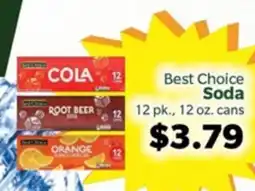 Living Fresh Market Best Choice Soda offer