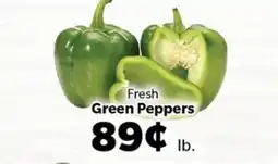 Living Fresh Market Fresh Green Peppers offer