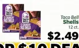 Living Fresh Market Taco Bell Shells offer