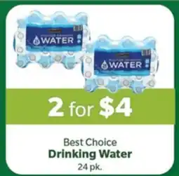 Living Fresh Market Best Choice Drinking Water offer