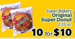 Living Fresh Market Super Bakery Original Super Donut offer