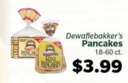 Living Fresh Market Dewaflebakker's Pancakes offer