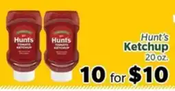 Living Fresh Market Hunt's Ketchup offer