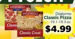 Living Fresh Market Digiorno Classic Pizza offer