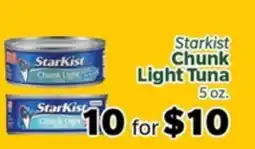 Living Fresh Market Starkist Chunk Light Tuna offer