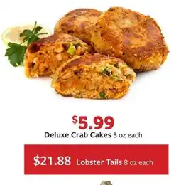 Fareway Deluxe Crab Cakes offer