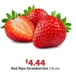 Fareway Red Ripe Strawberries offer
