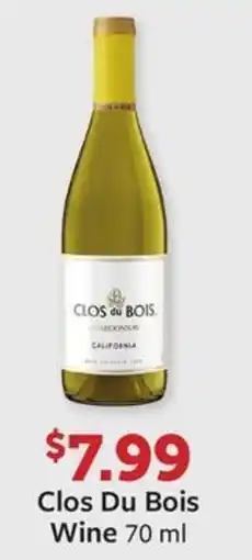 Fareway Clos Du Bois Wine offer