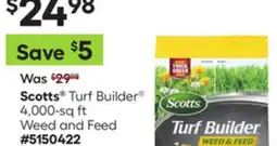 Lowe's Turf Builder 4,000-sq ft Weed and Feed offer