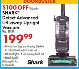 Boscov's SHARK Detect Advanced Lift-away Upright Vacuum offer