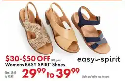 Boscov's Womens EASY SPIRIT Shoes offer