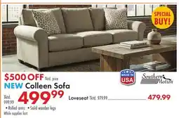 Boscov's Colleen Sofa offer
