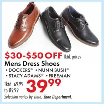 Boscov's Mens Dress Shoes offer