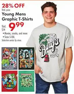 Boscov's Young Mens Graphic T-Shirts offer